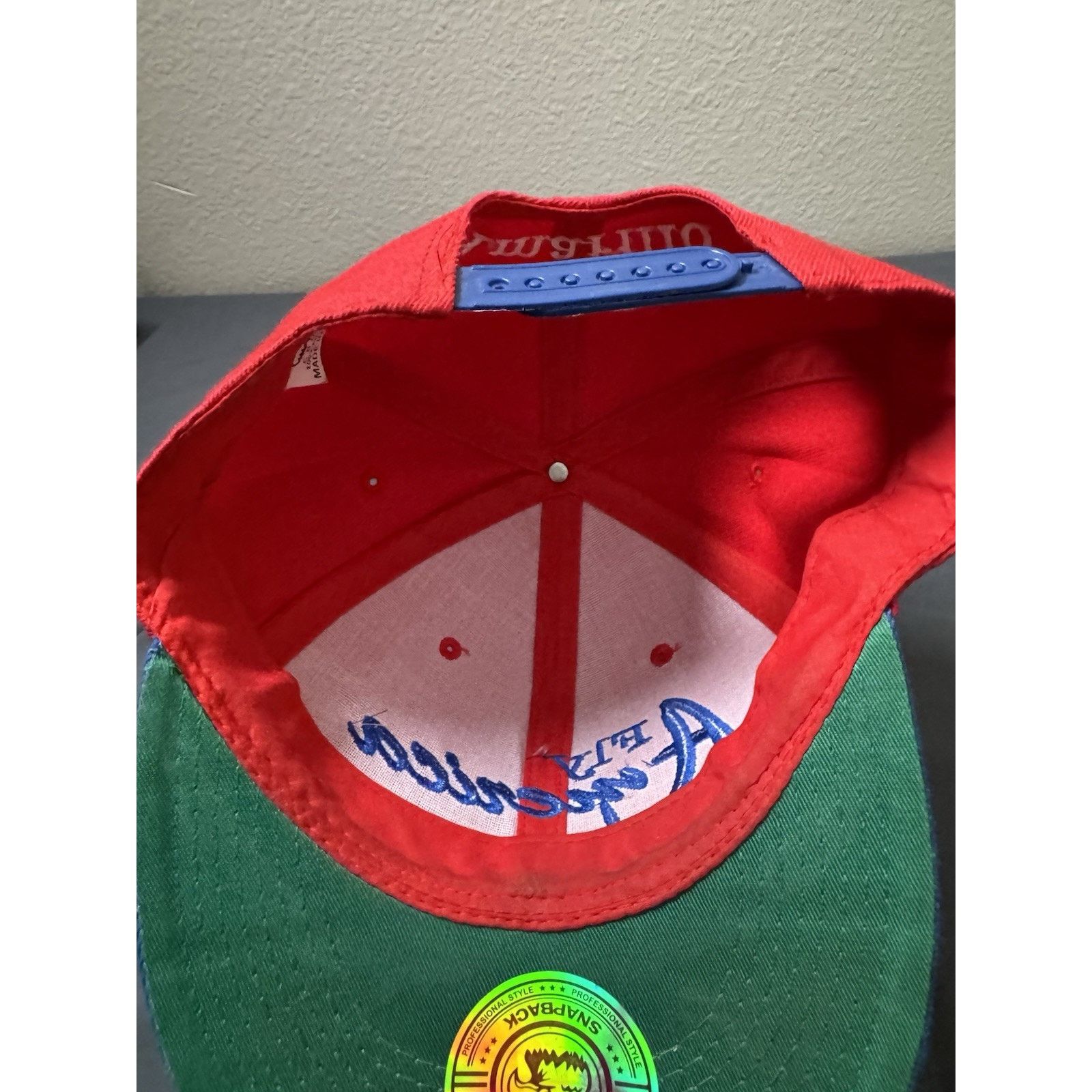 Other Vintage Fly America Amarillo Texas Snapback Hat Red Blue Size ONE SIZE - 7 Thumbnail