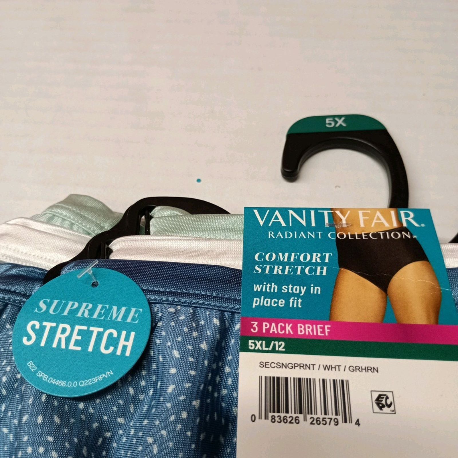Other Vanity Fair Radiant Comfort Hi-cut Underwear Size 5XL/12 Size ONE SIZE - 3 Thumbnail