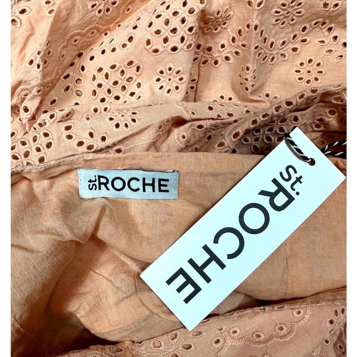 Other St Roche Winona Organic Cotton Peasant Skirt Midi Tan 4 Size 27" / US 4 / IT 40 - 15 Thumbnail