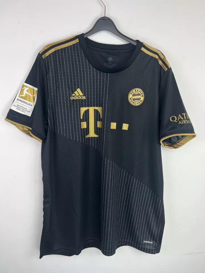 Adidas 2021/22 Bayern Munich Away FOOTBALL Kit SHIRT SOCCER JERSEY Size US XL / EU 56 / 4 - 17 Thumbnail
