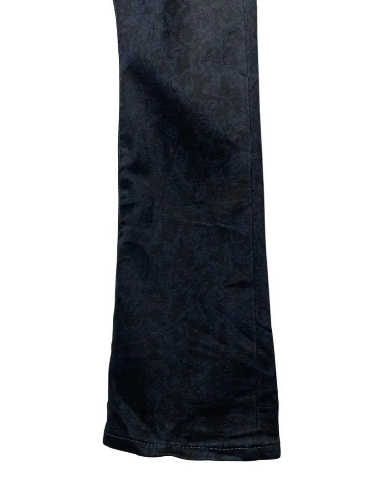 Katharine Hamnett London 1990s Hamnett abstract print skinny denim Size US 29 - 7 Thumbnail