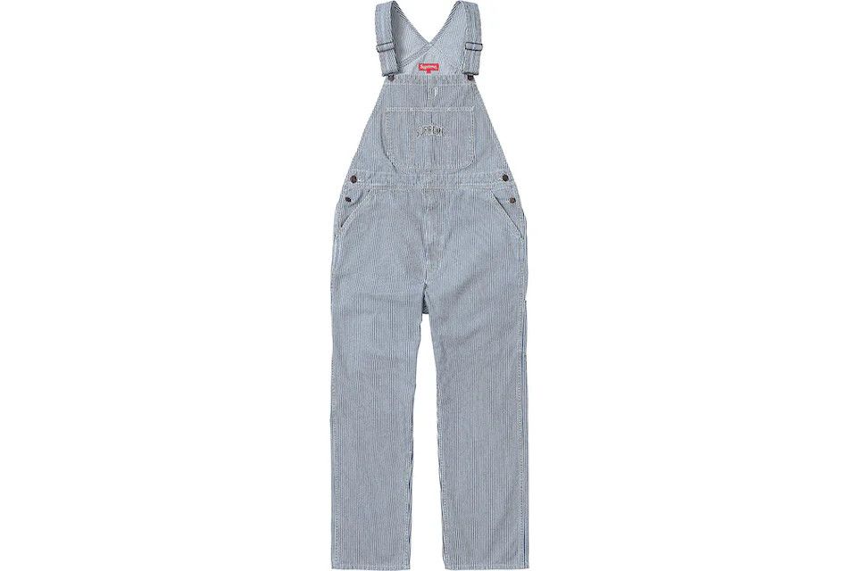 image of Supreme Denim Overalls Hickory Stripe, Men's (Size 34)