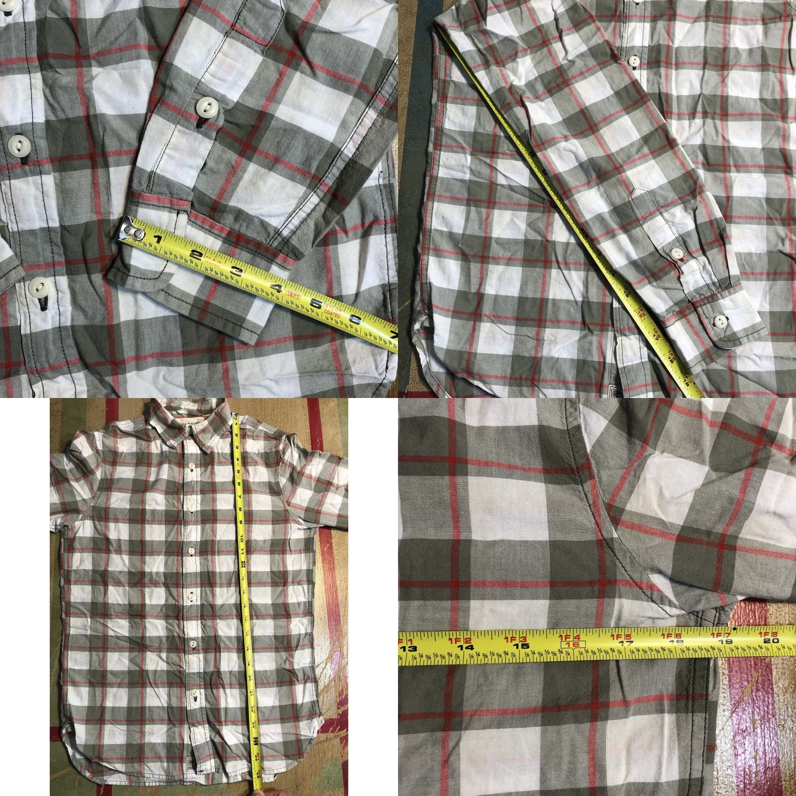 Ralph Lauren Ralph Lauren Denim & Supply Shirt Womens XS Plaid Button Up Tag Size XS / US 0-2 / IT 36-38 - 8 Thumbnail