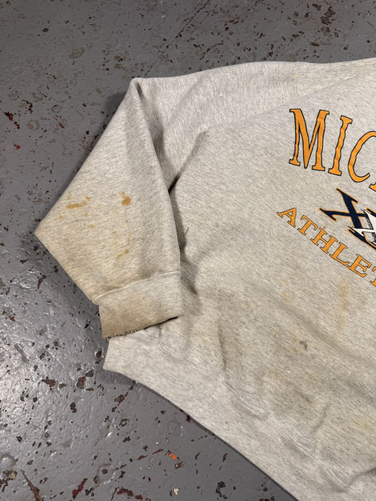 Other Distressed Michigan State Athletics XXL Galt Sand Sweater Size US XL / EU 56 / 4 - 2 Thumbnail