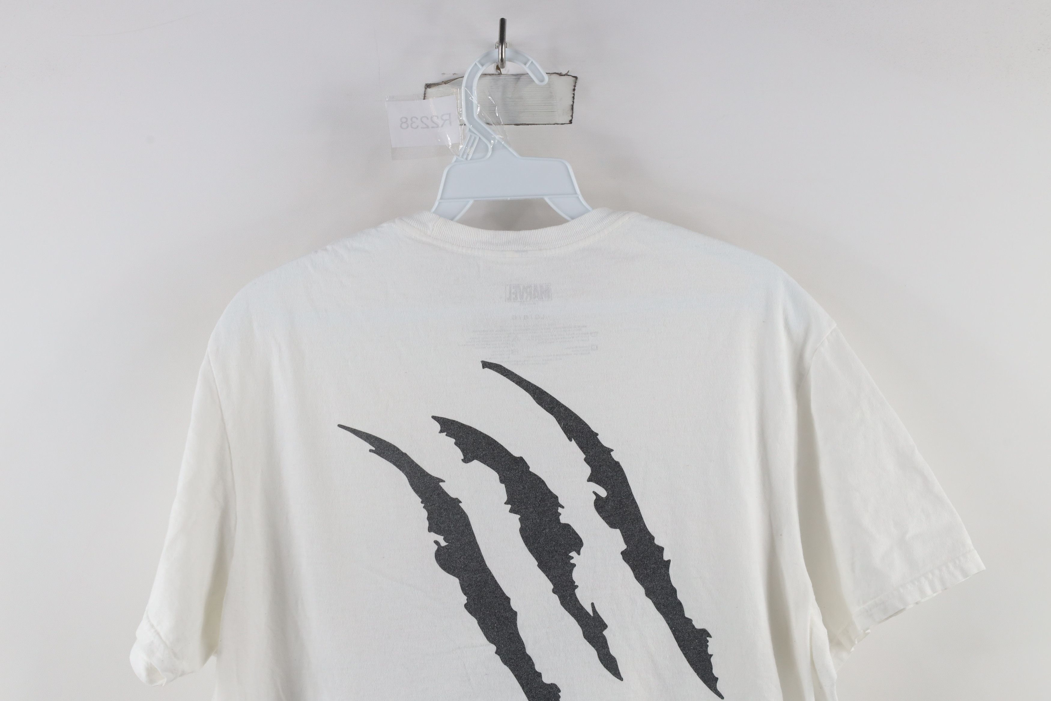 Vintage Retro Marvel Comics Wolverine Scratch Short Sleeve T-Shirt Size US L / EU 52-54 / 3 - 13 Thumbnail
