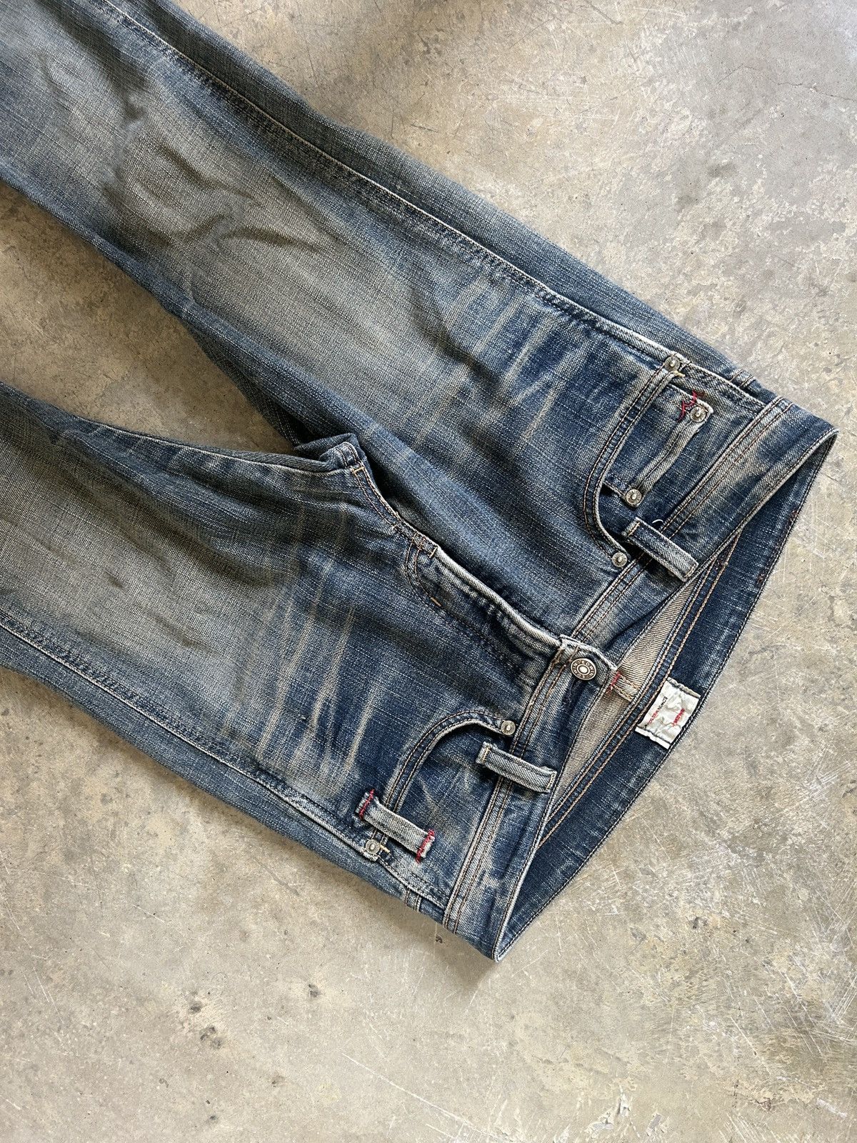 Japanese Brand Edwin 503 Vintage Japanese Denim Jeans Size US 30 / EU 46 - 2 Thumbnail