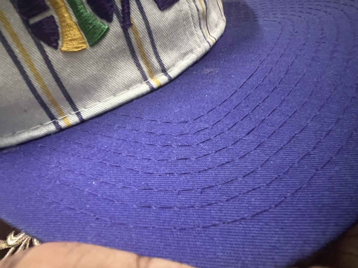 Vintage Vintage 90’s Baseball Cap - Starter Utah JAZZ NBA Size ONE SIZE - 15 Thumbnail