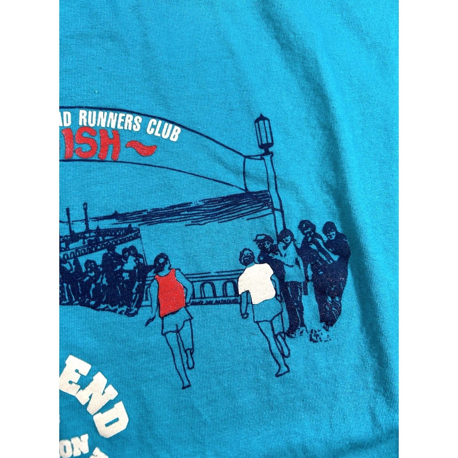 Hanes VINTAGE Oregon Road Runners Club Trail’s End 23rd Marathon Finisher 1993 Tee LRG Size US L / EU 52-54 / 3 - 5 Thumbnail