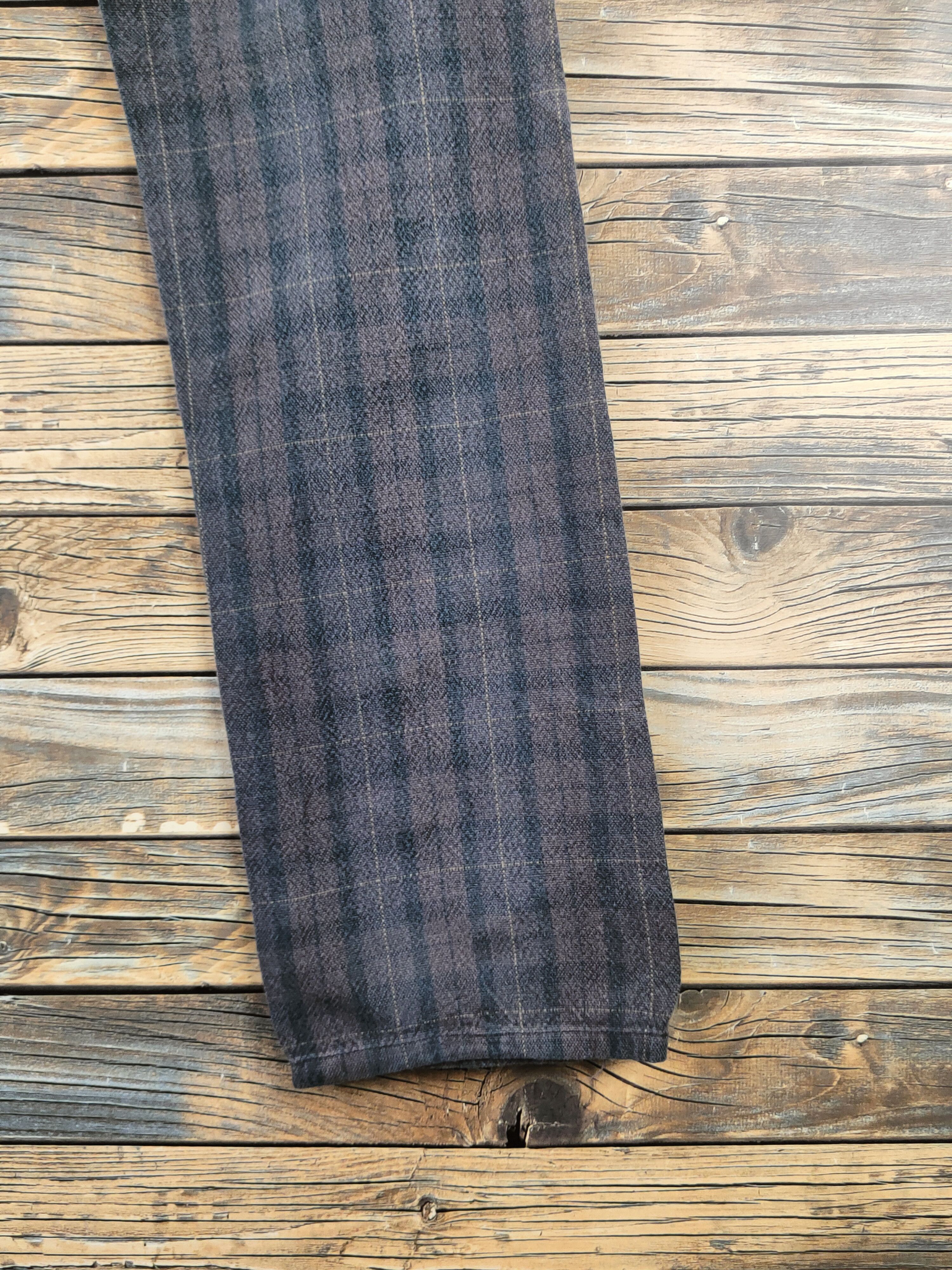 Plus One Clothing DL Plus One Brown Faded Multipocket Casual Pants #46-328 Size 28" / US 6 / IT 42 - 11 Thumbnail