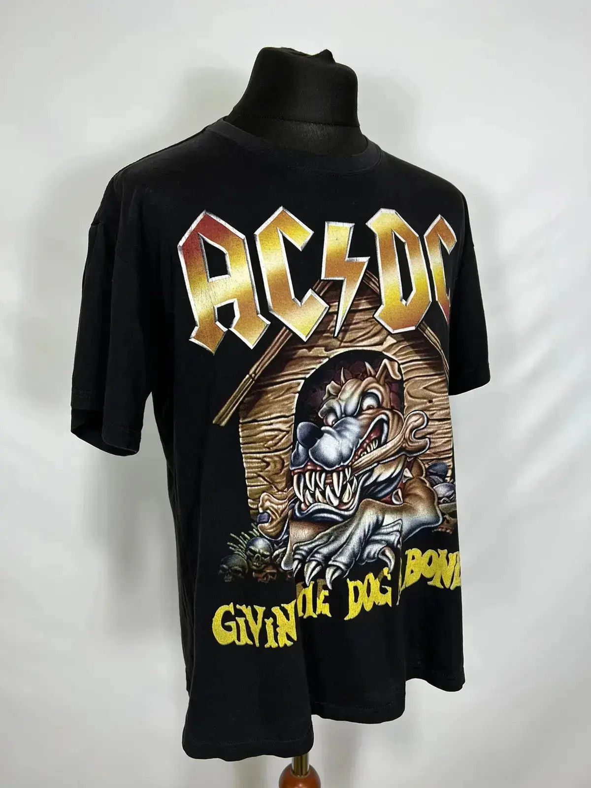 AC/DC × Band Tees Vintage AC/DC merchendise rock t shirt Size US M / EU 48-50 / 2 - 2 Thumbnail
