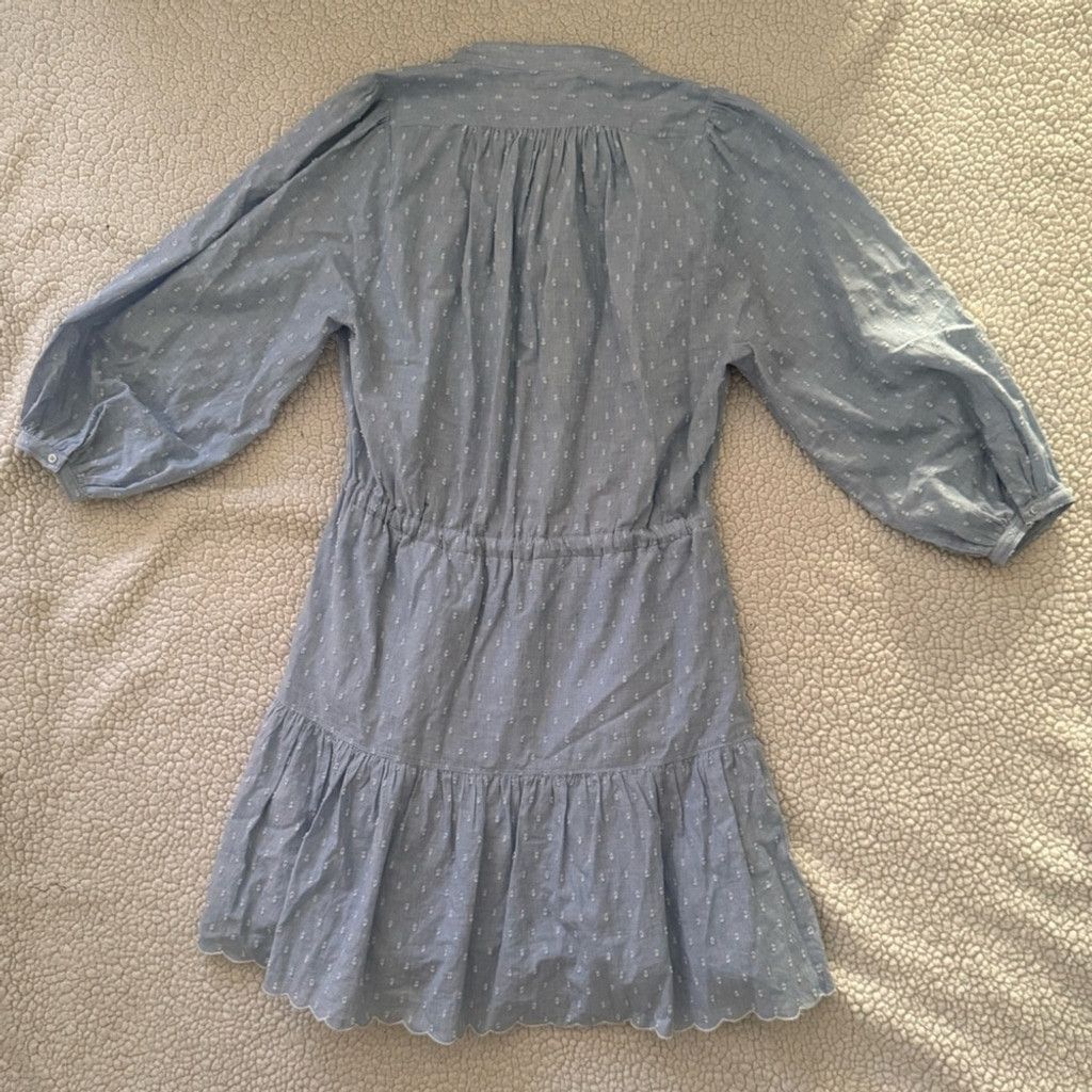Joie Joie Adel Shirt Dress Swiss Dot Cornflower Blue Size Small Size S / US 4 / IT 40 - 10 Thumbnail