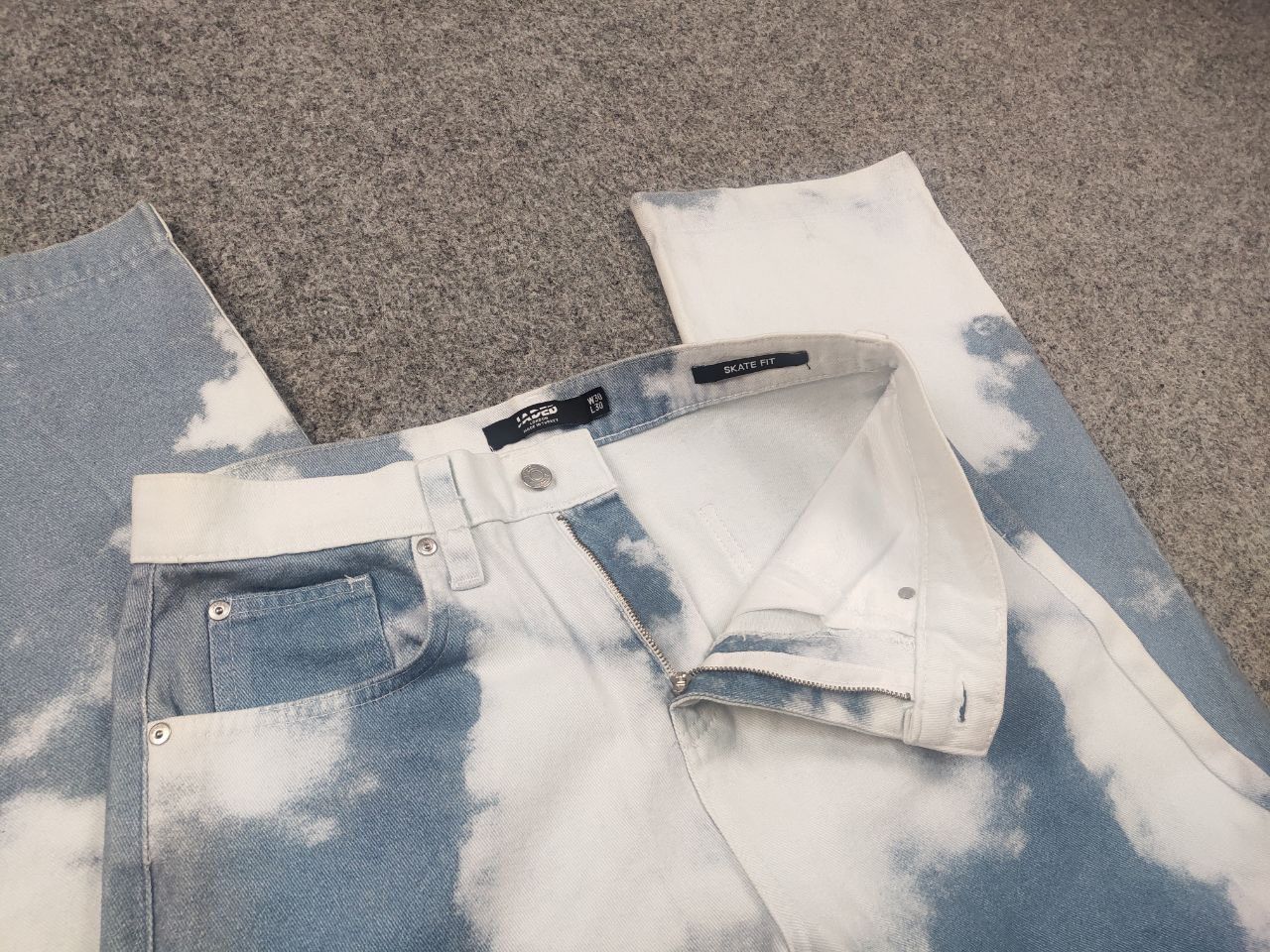 Jaded London Jaded London skate fit Sky Denim Baggy Jeans Y2K Vintage Size US 30 / EU 46 - 12 Thumbnail