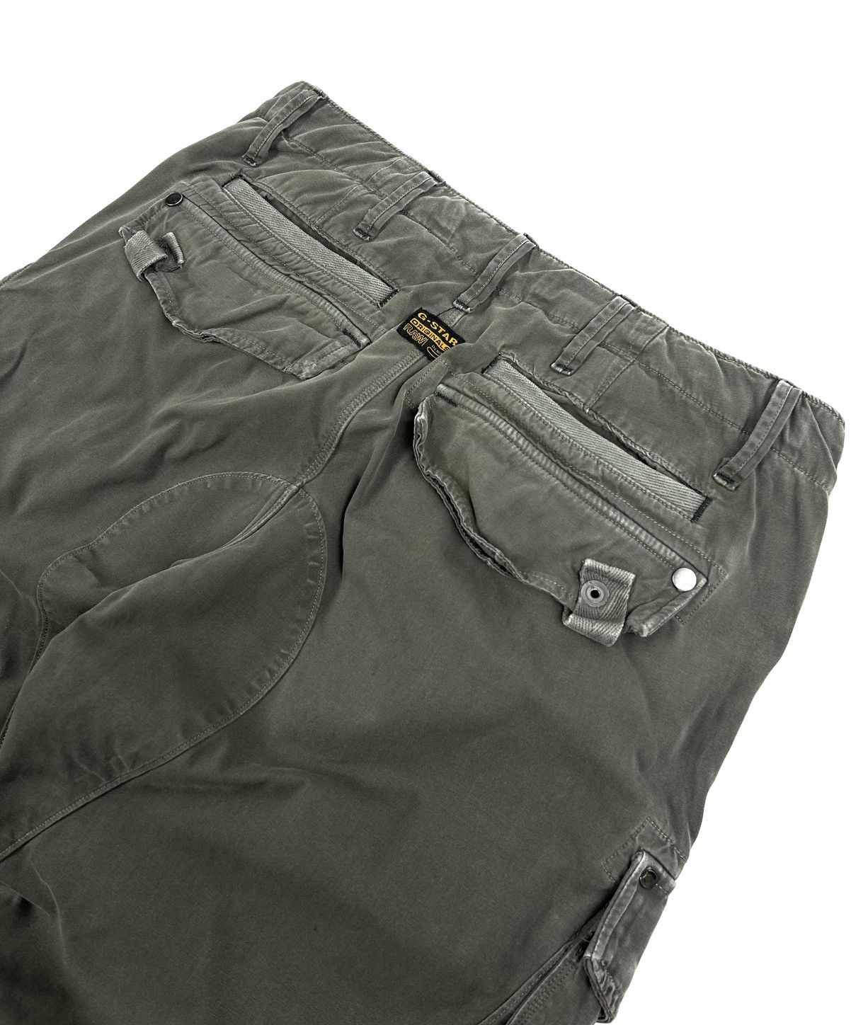 G-Star Vintage G-star Raw 3301 Cargo Pants Grey Japanese Y2K Size US 32 / EU 48 - 13 Thumbnail