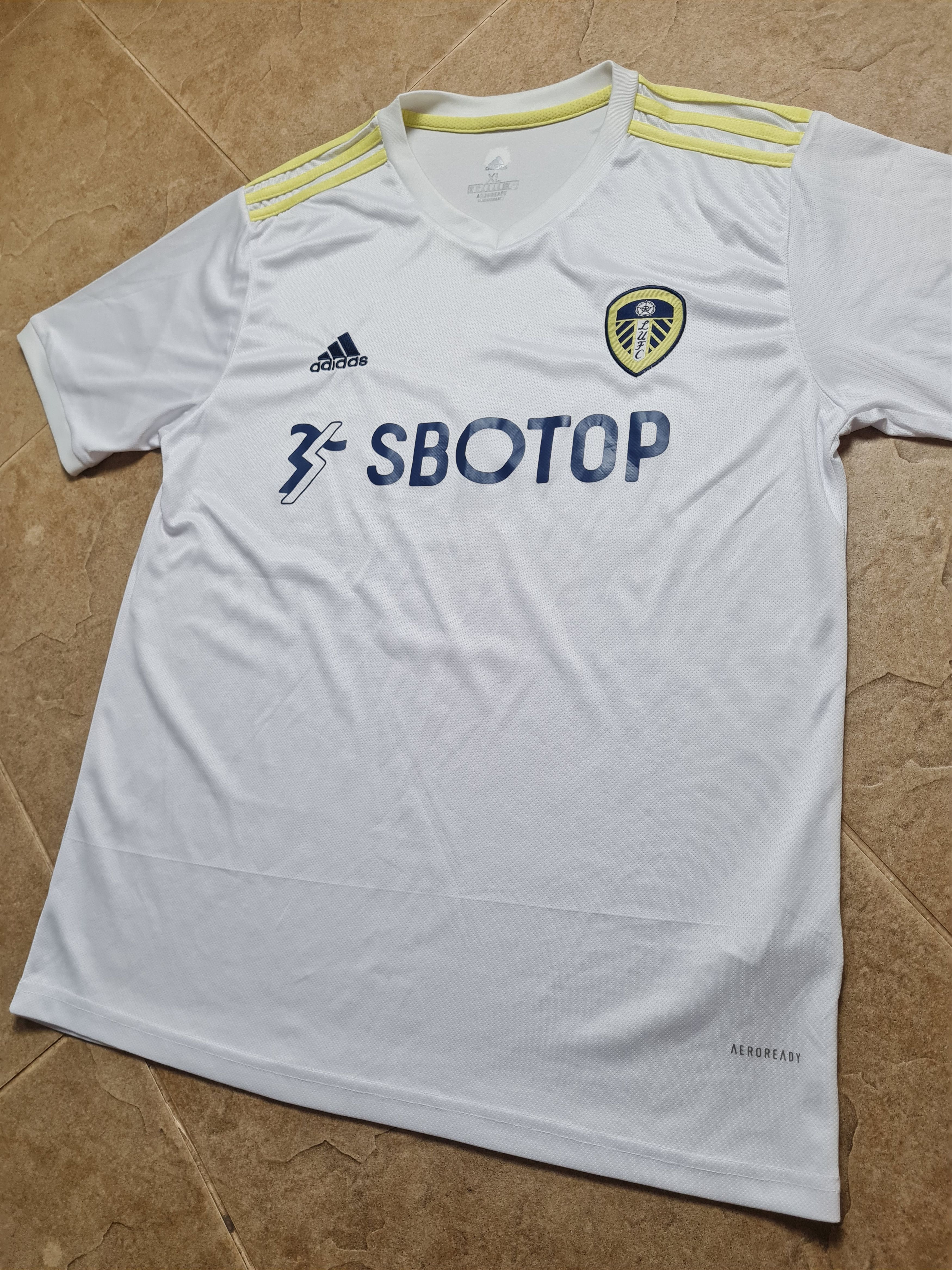 Adidas Jersey Leeds United Home Soccer shirt 2021/2022 Adidas Sz XL Size US XL / EU 56 / 4 - 3 Thumbnail