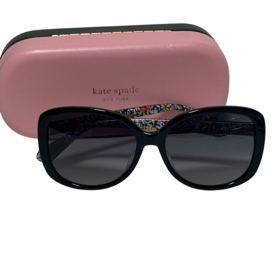 Kate Spade Kate Spade IMOLA/F/S Black/Dark Grey Shaded women Sunglasses Size ONE SIZE - 1 Thumbnail