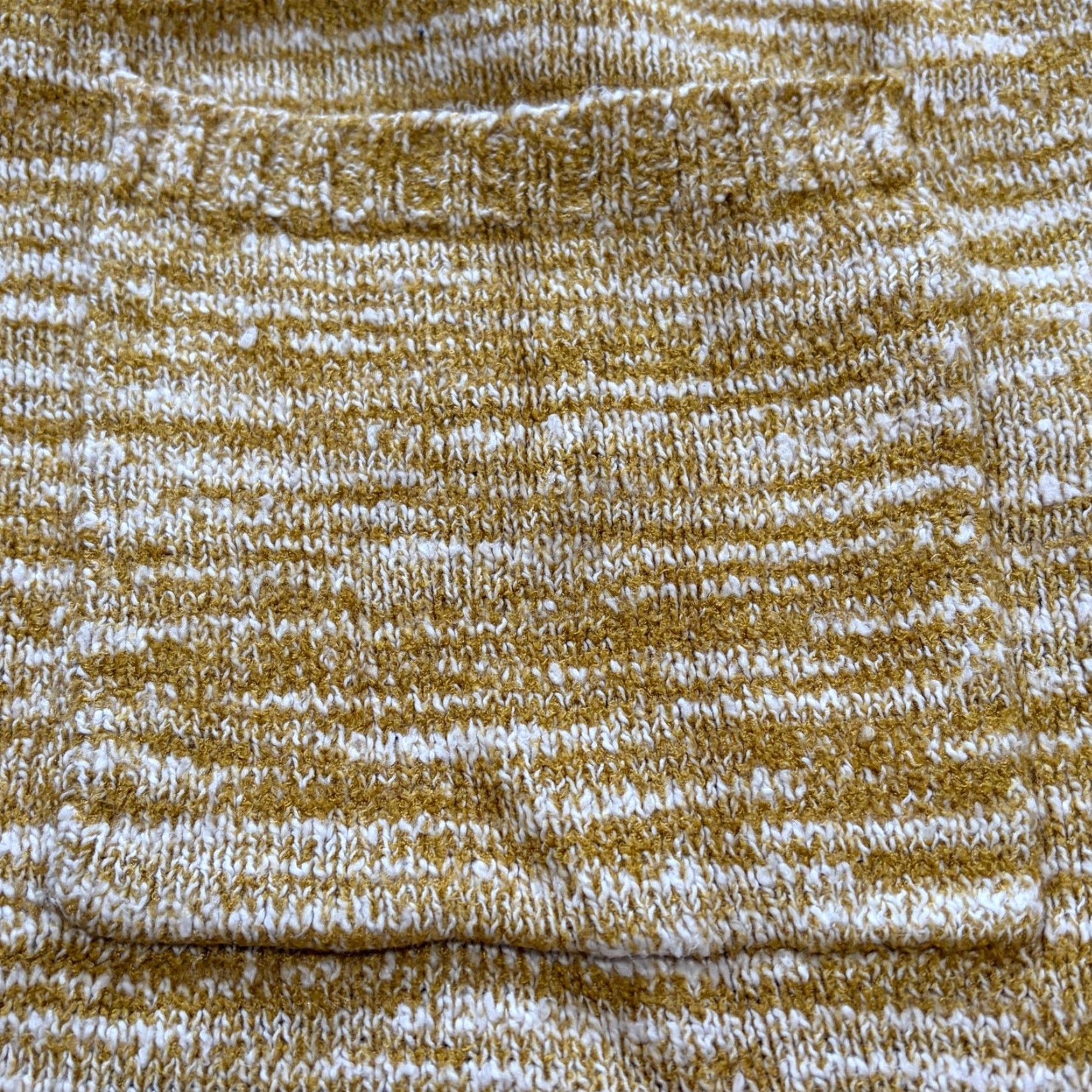 Anthropologie Anthropologie Cardigan Women's M Mustard Marled Open Front Sweater Size M / US 6-8 / IT 42-44 - 4 Thumbnail