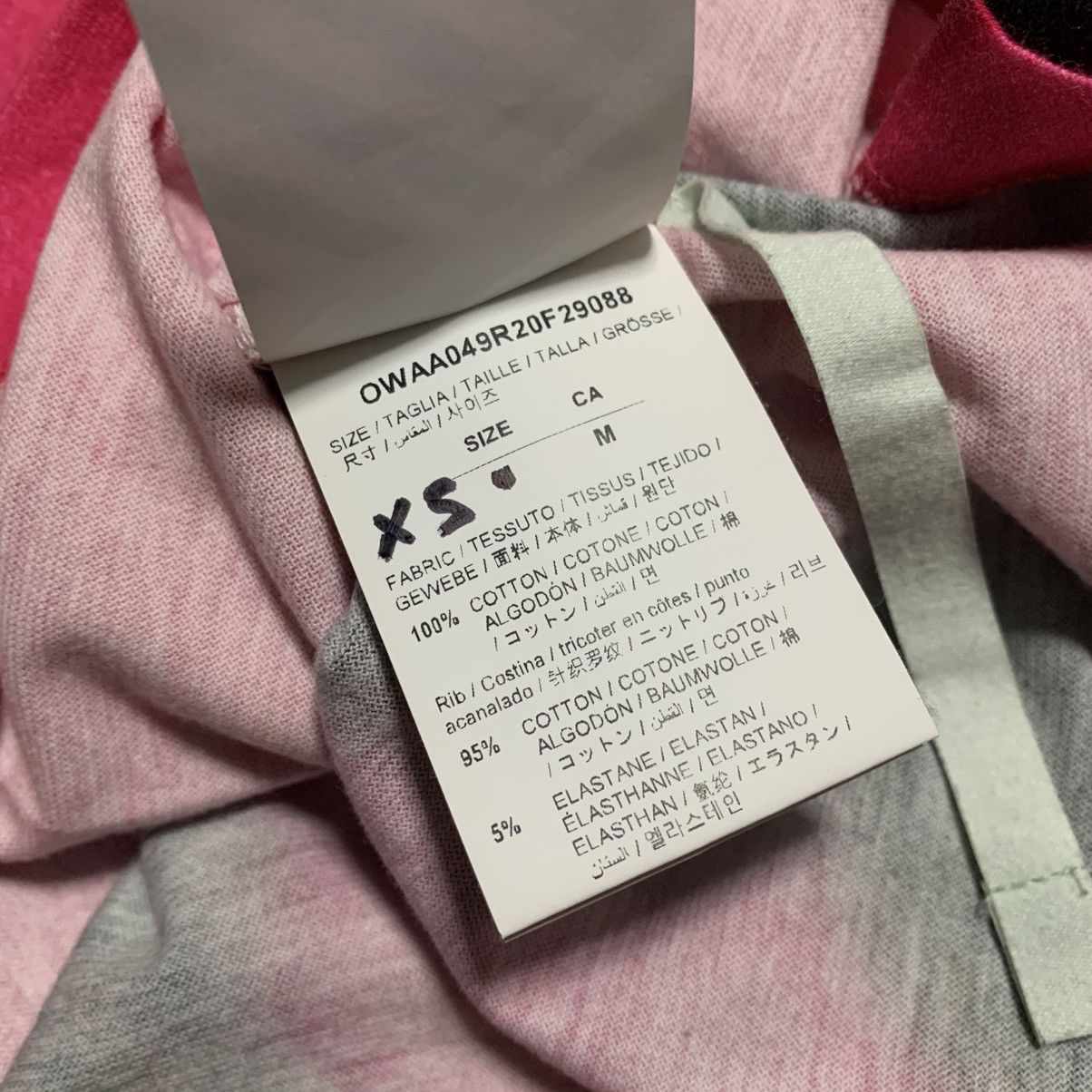 Off-White Off White XS Pink Tie Dye Black Tee Virgil Abloh Size US XS / EU 42 / 0 - 7 Thumbnail