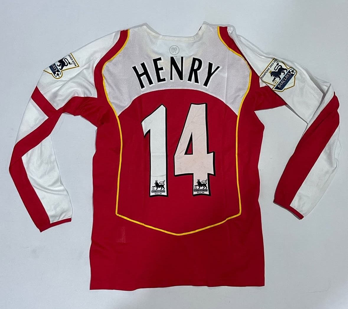 Arsenal 2004/2005 home longsleeve Nike shirt #14 Henry