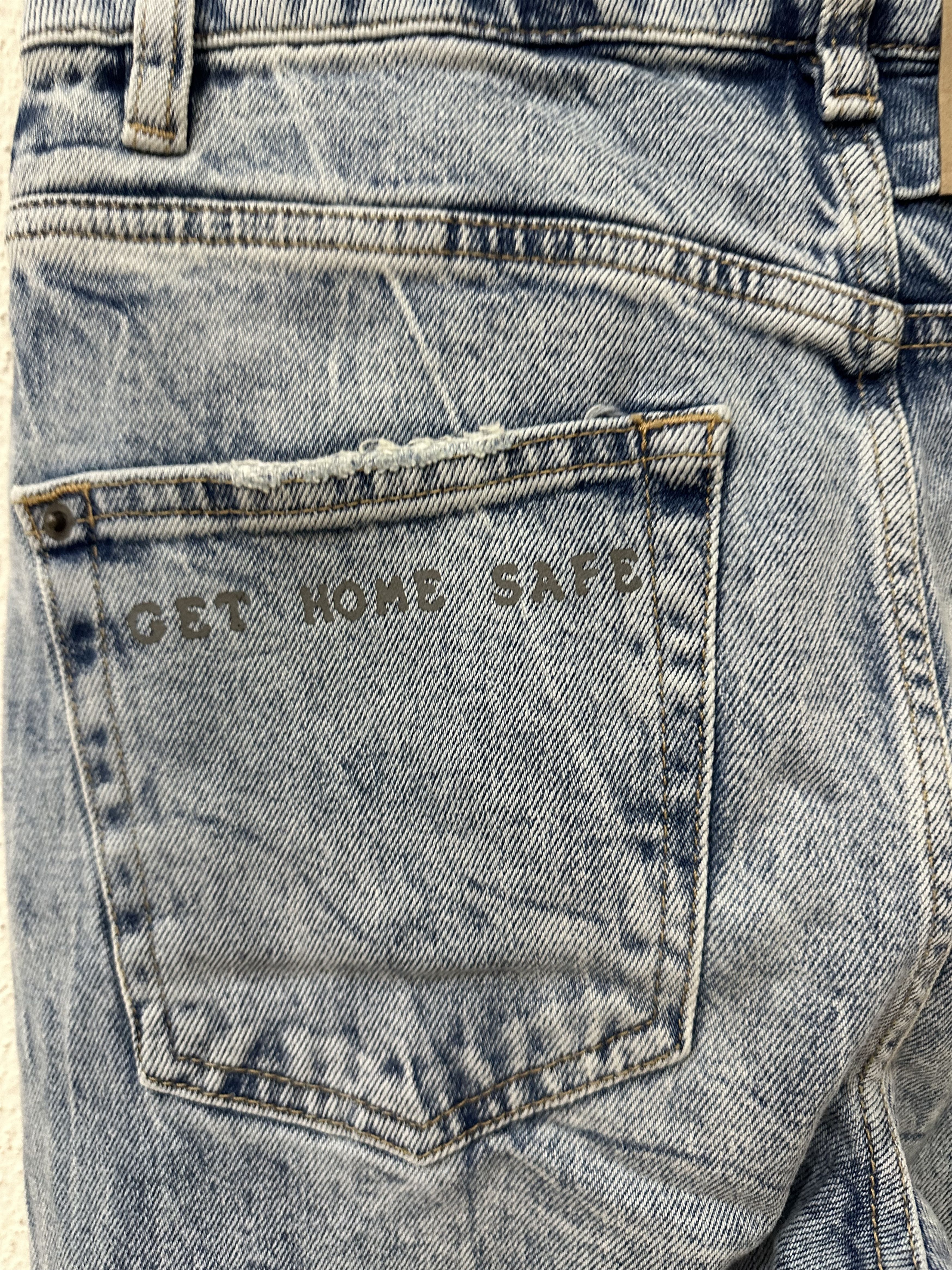 Ksubi Ksubi Chitch Get Home Safe Size 29 Blue Size US 29 - 3 Thumbnail