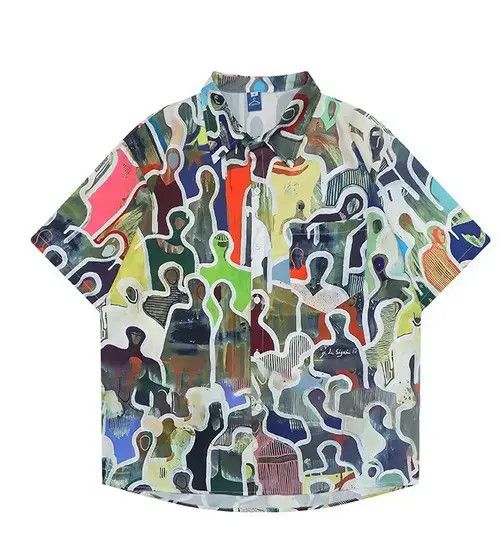 Other Oversized Casual Shirt Mans American Personalized Printing Size US XL / EU 56 / 4 - 1 Thumbnail
