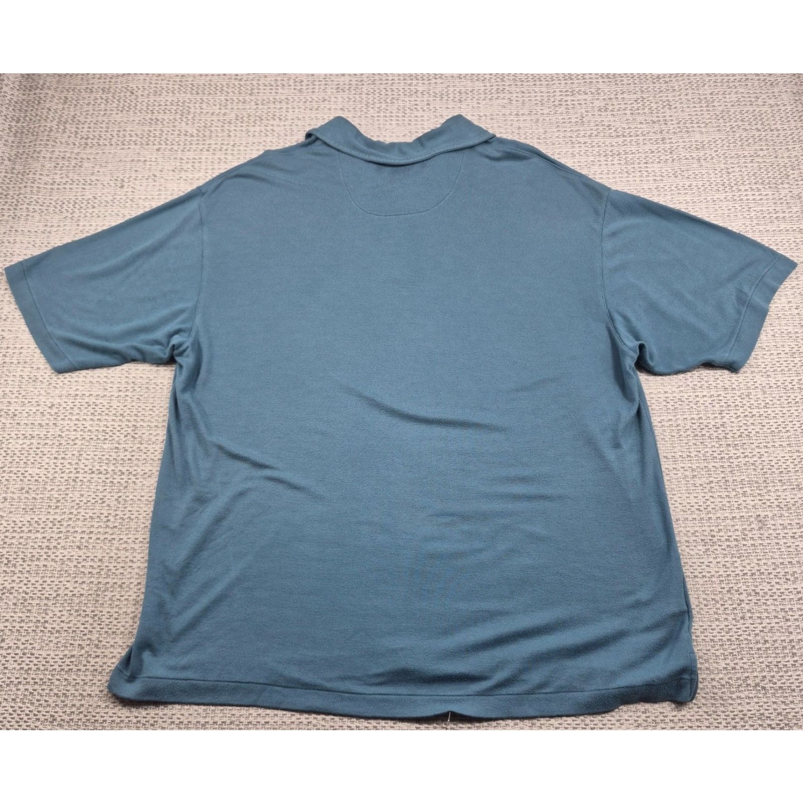 Vintage Tiger Woods Dri-FIT Polo Shirt Mens XL Blue Size US XL / EU 56 / 4 - 7 Thumbnail
