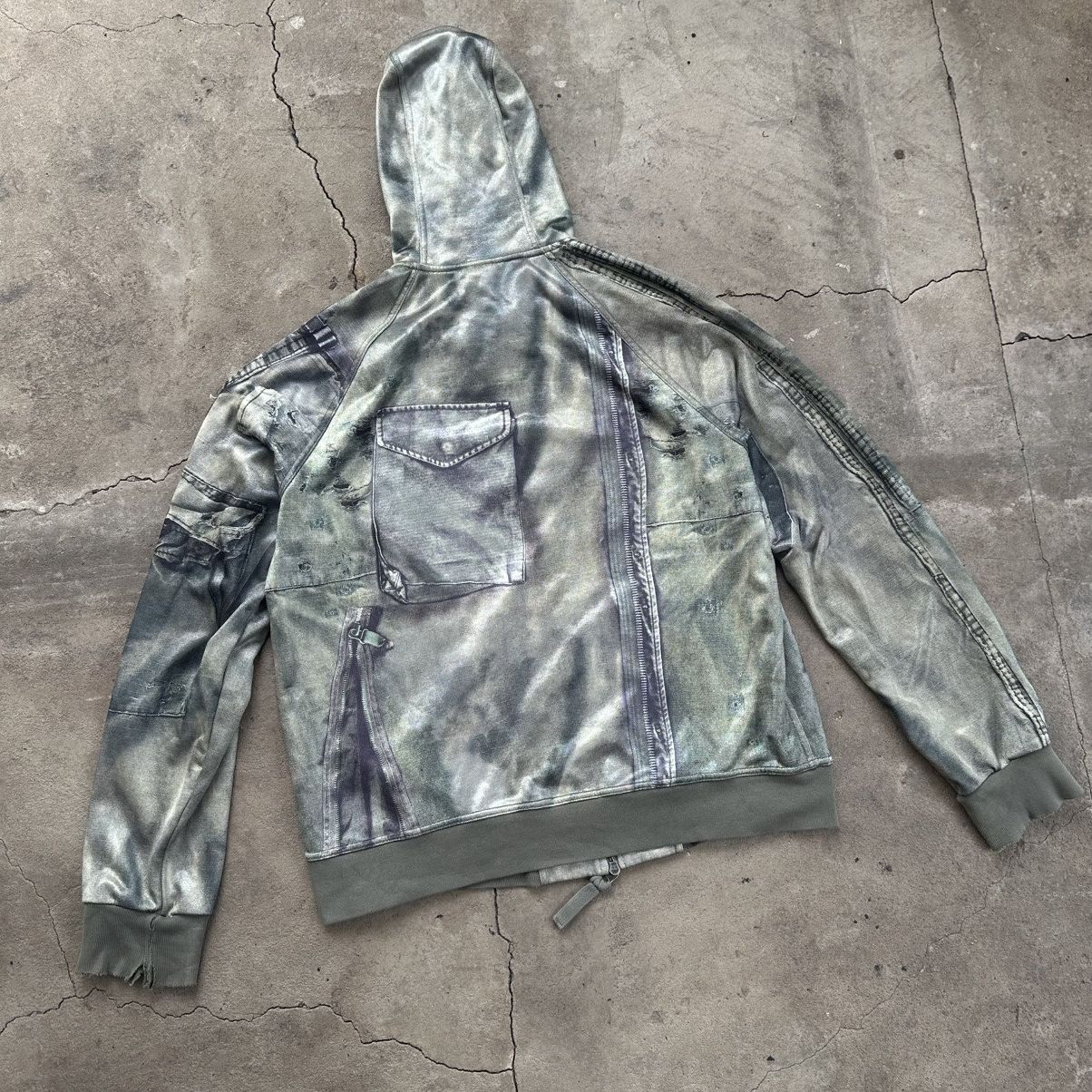 JET SET Vintage 90s Jet Set hoodie full print Size US L / EU 52-54 / 3 - 7 Thumbnail