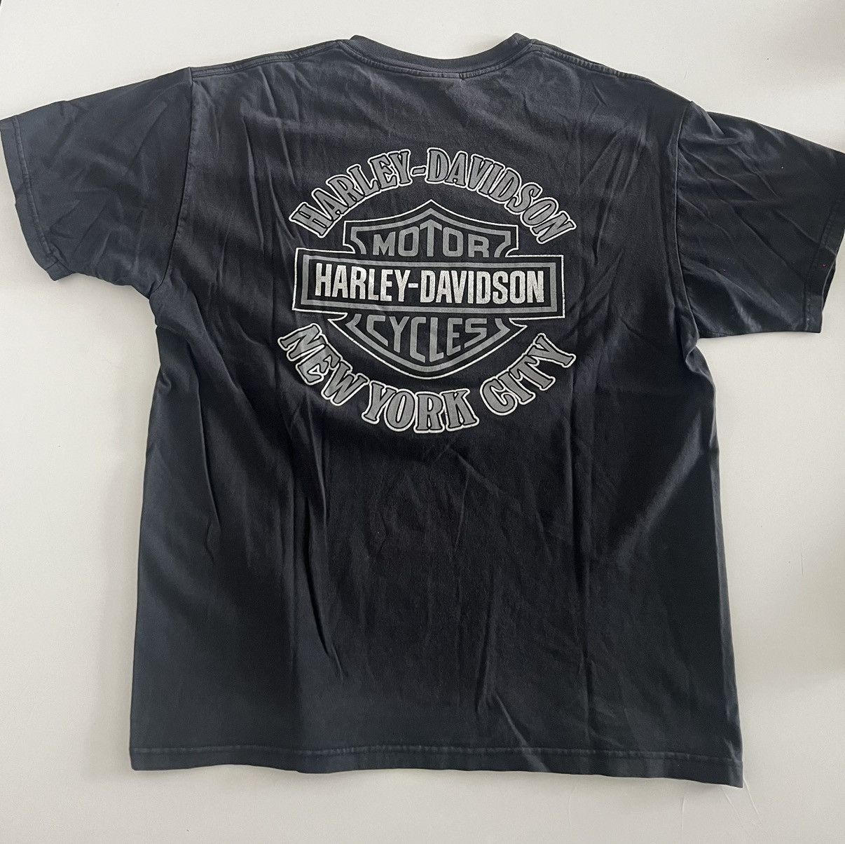 Harley Davidson × Vintage Harley Davidson New York vintage shirt Size US L / EU 52-54 / 3 - 2 Thumbnail