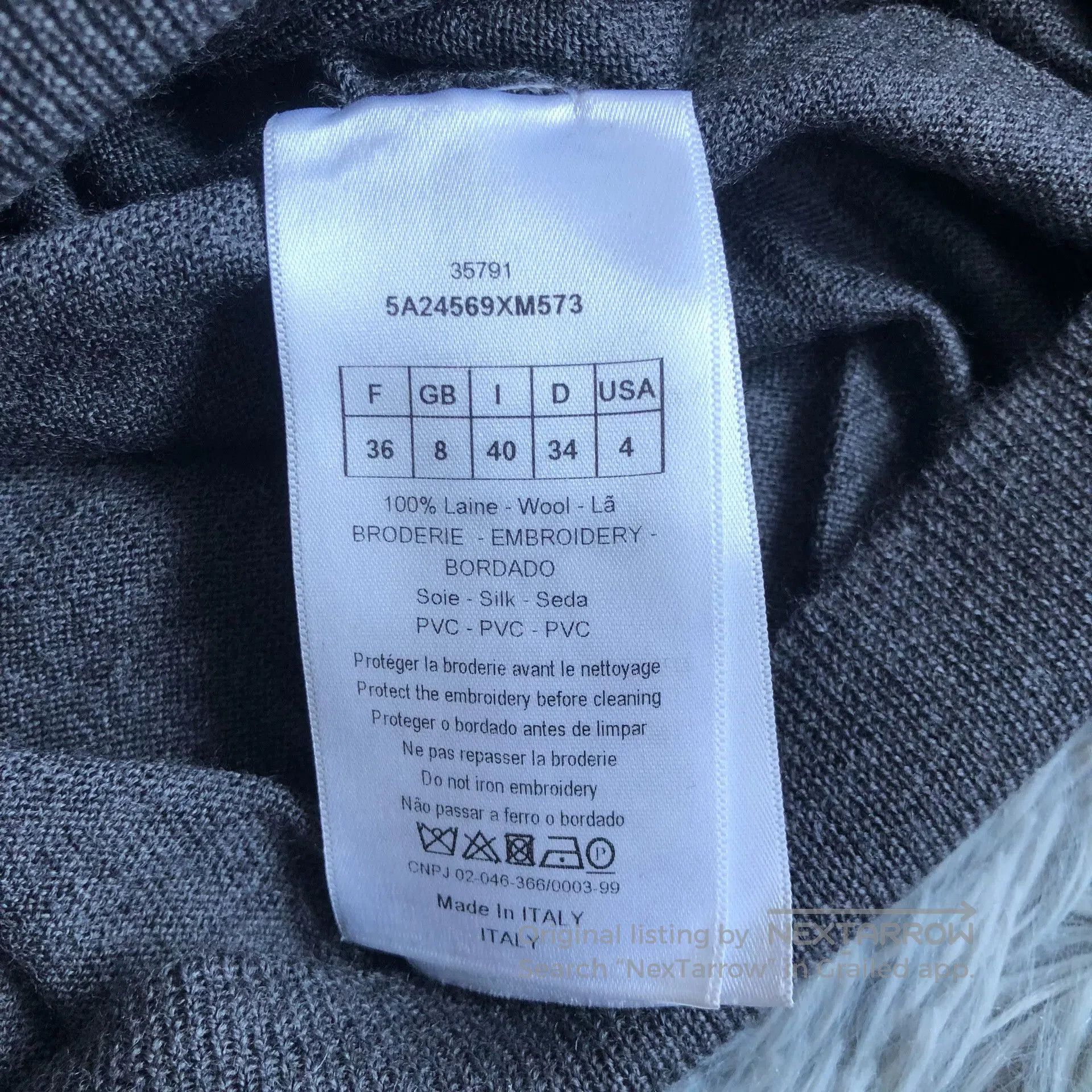 Dior Dior Scaled Sweater Knitwear. Size US M / EU 48-50 / 2 - 6 Thumbnail