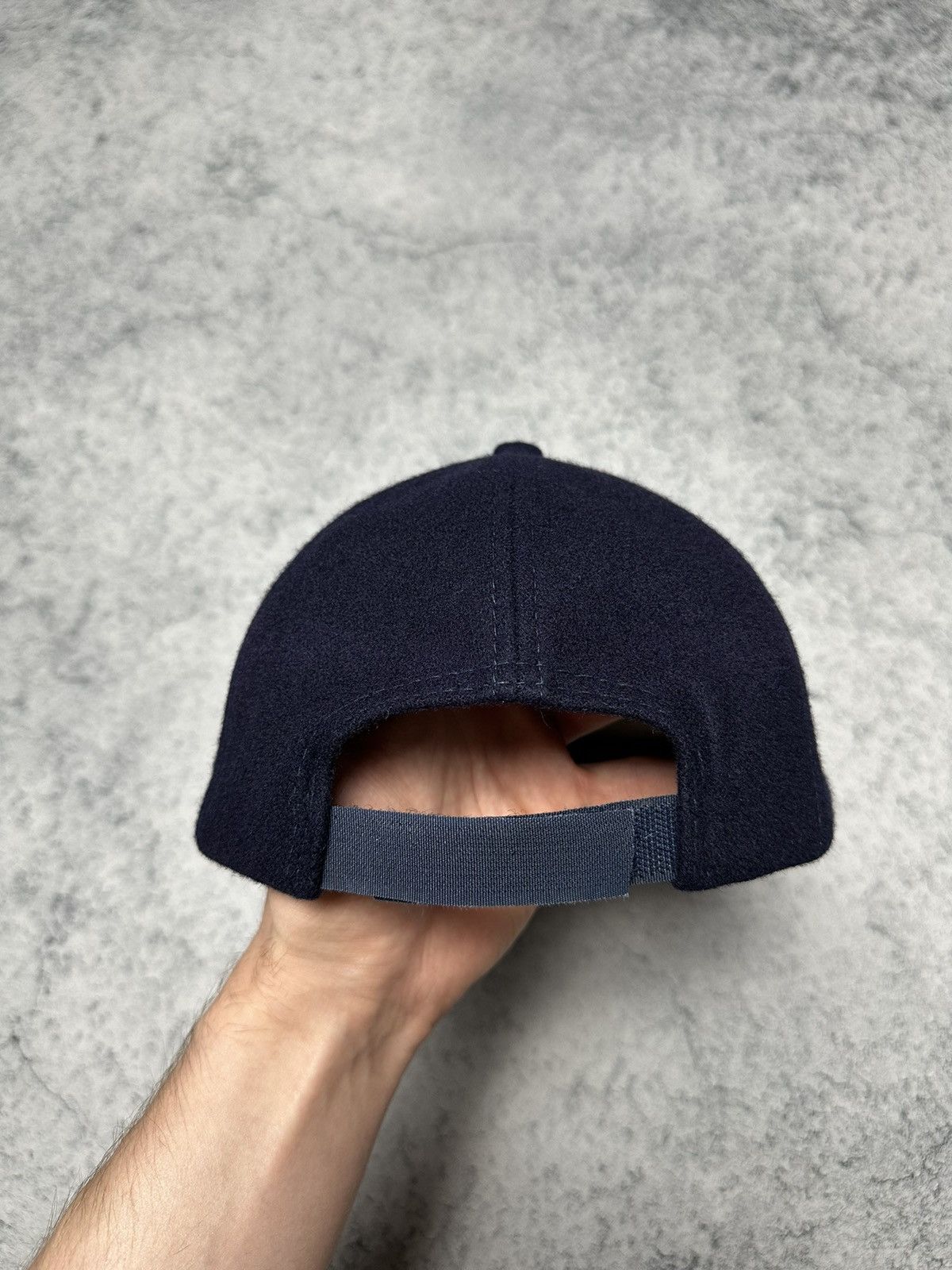Mercedes-Benz Vintage Mercedes Benz 6-Panel Wool Cap Size ONE SIZE - 6 Thumbnail