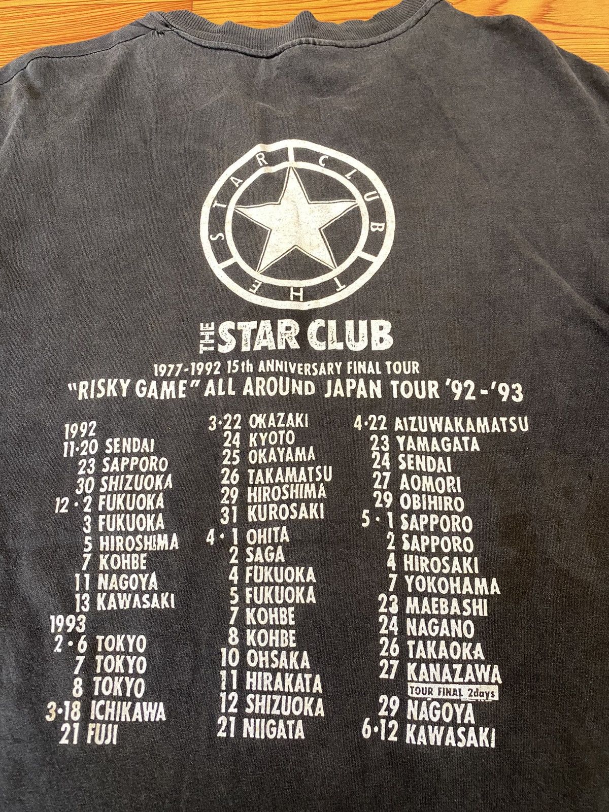 Band Tees × Vintage Vintage 90s The Star Club Japan Rock Band Tour Size US L / EU 52-54 / 3 - 4 Thumbnail