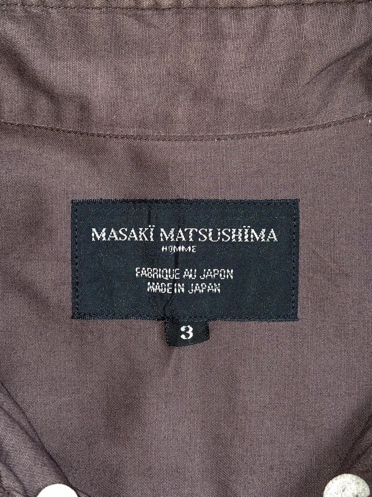 Masaki Matsushima MASAKI MATSUSHIMA Brown Shirt Size US M / EU 48-50 / 2 - 6 Thumbnail