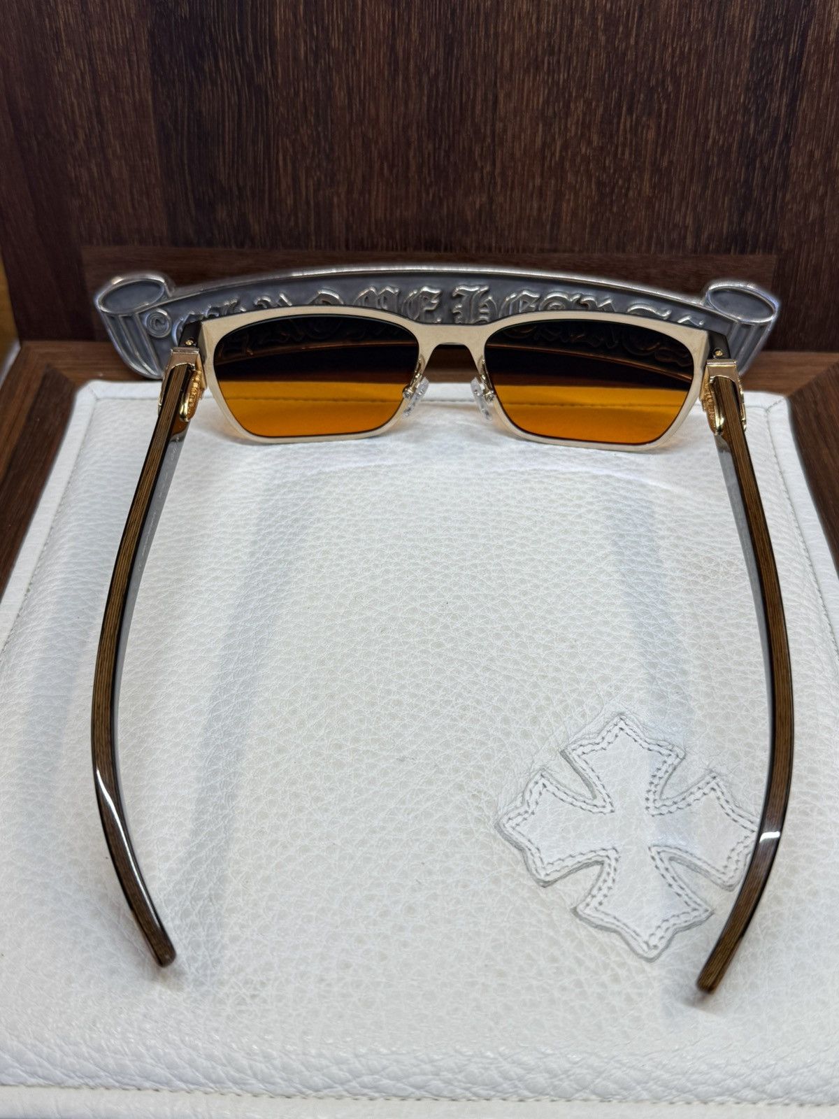Chrome Hearts Chrome Hearts Gag’n Wood Sunglasses Size ONE SIZE - 7 Thumbnail