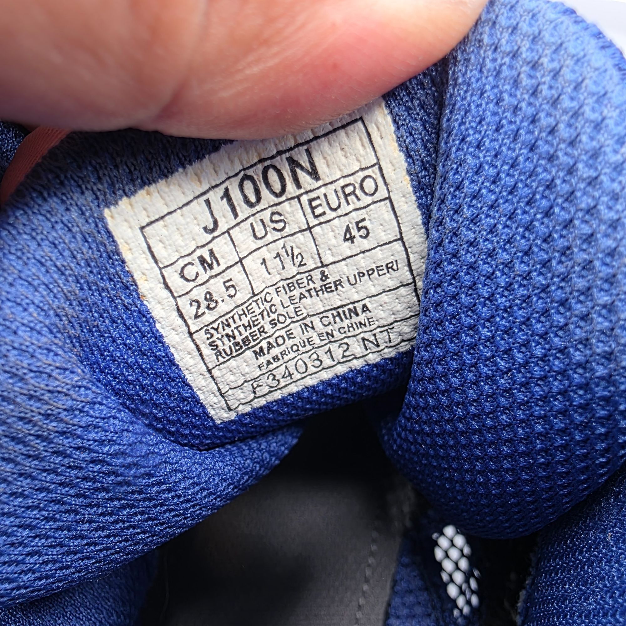 Asics Asics Matflex Mens Wrestling Shoes Size 11.5 Blue Breathable Size US 11.5 / EU 44-45 - 6 Thumbnail