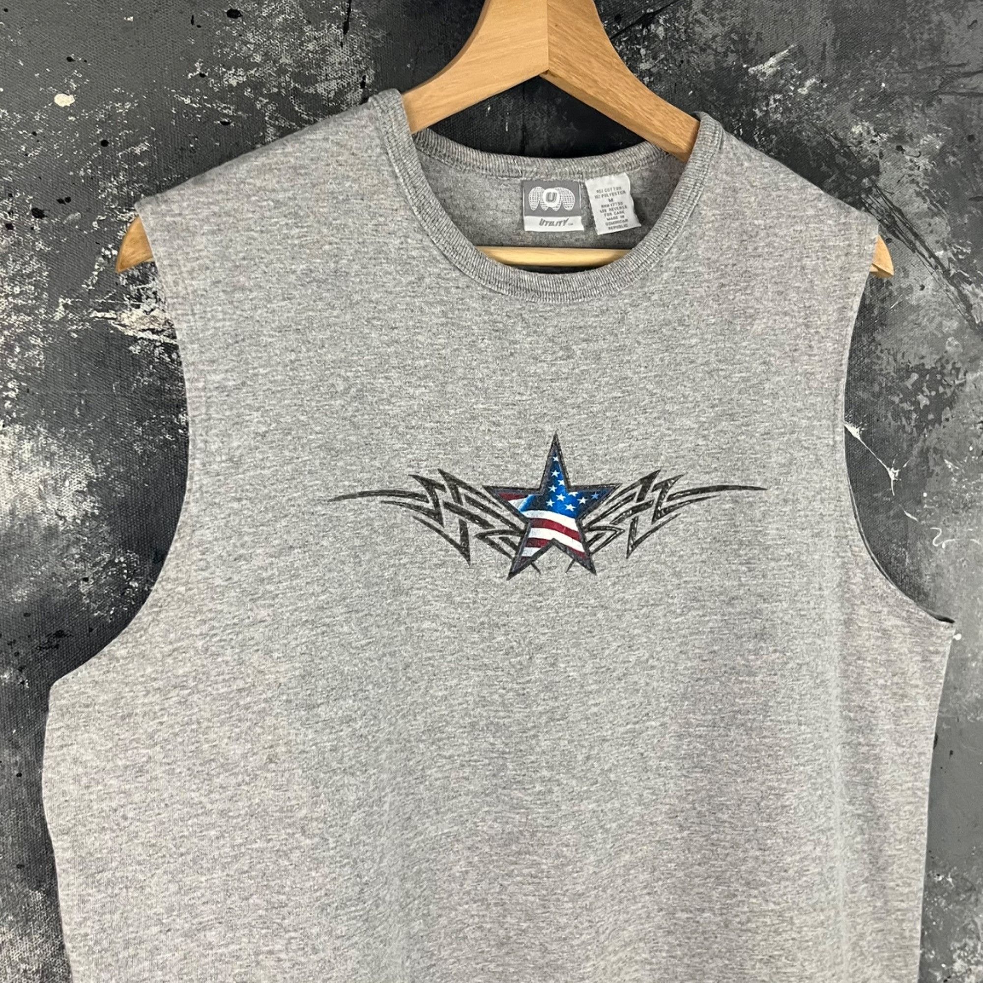 Vintage Vintage Y2K Utility sleeveless shirt Size US L / EU 52-54 / 3 - 2 Thumbnail