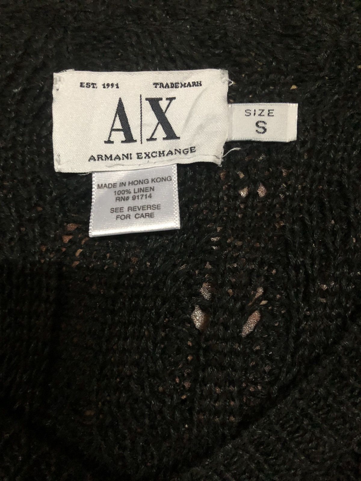 Armani Exchange Armani Exchange Cable Knit Pull Over Size M / US 6-8 / IT 42-44 - 3 Thumbnail