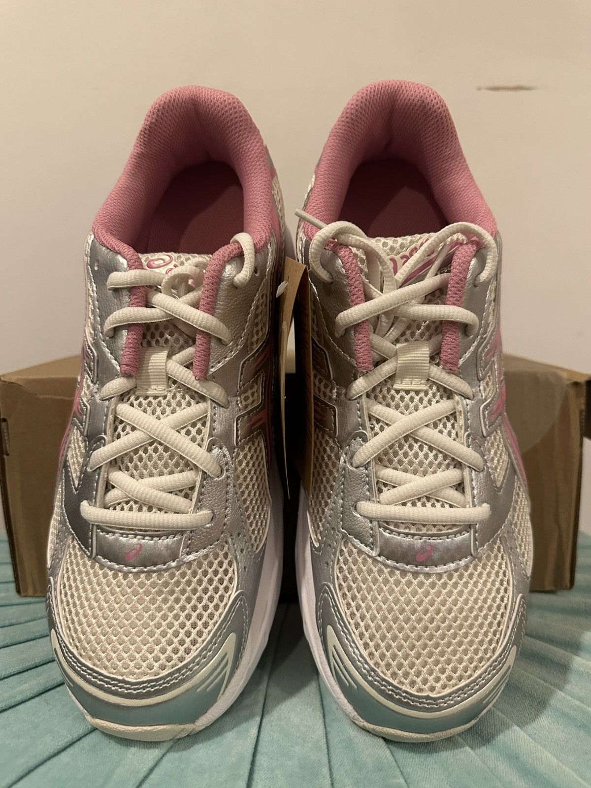Asics asics gel 1130 Cream Sweet Pink Size US 7 / EU 40 - 4 Thumbnail