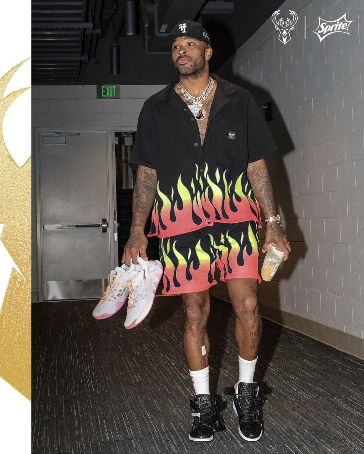 Gallery Dept. Gallery Dept Flame Zuma Shorts Size US 32 / EU 48 - 5 Thumbnail