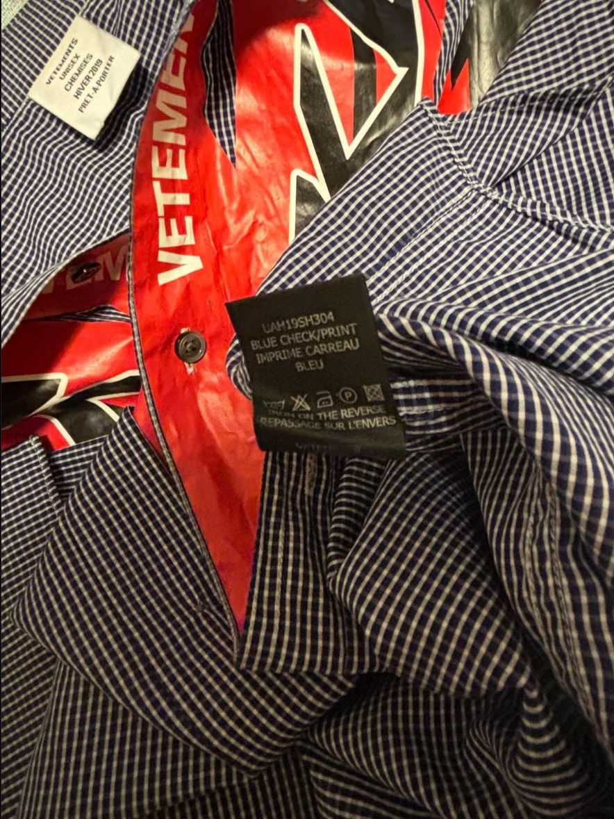 Vetements Vetements racing shirt Size US M / EU 48-50 / 2 - 6 Thumbnail