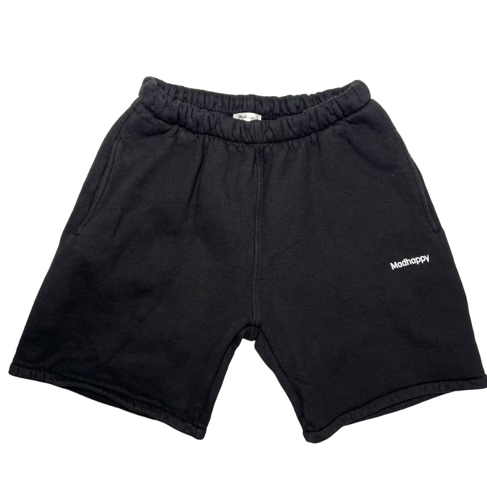 Madhappy Madhappy Classic Fleece Shorts Unisex L Black Size US 34 / EU 50 - 1 Thumbnail