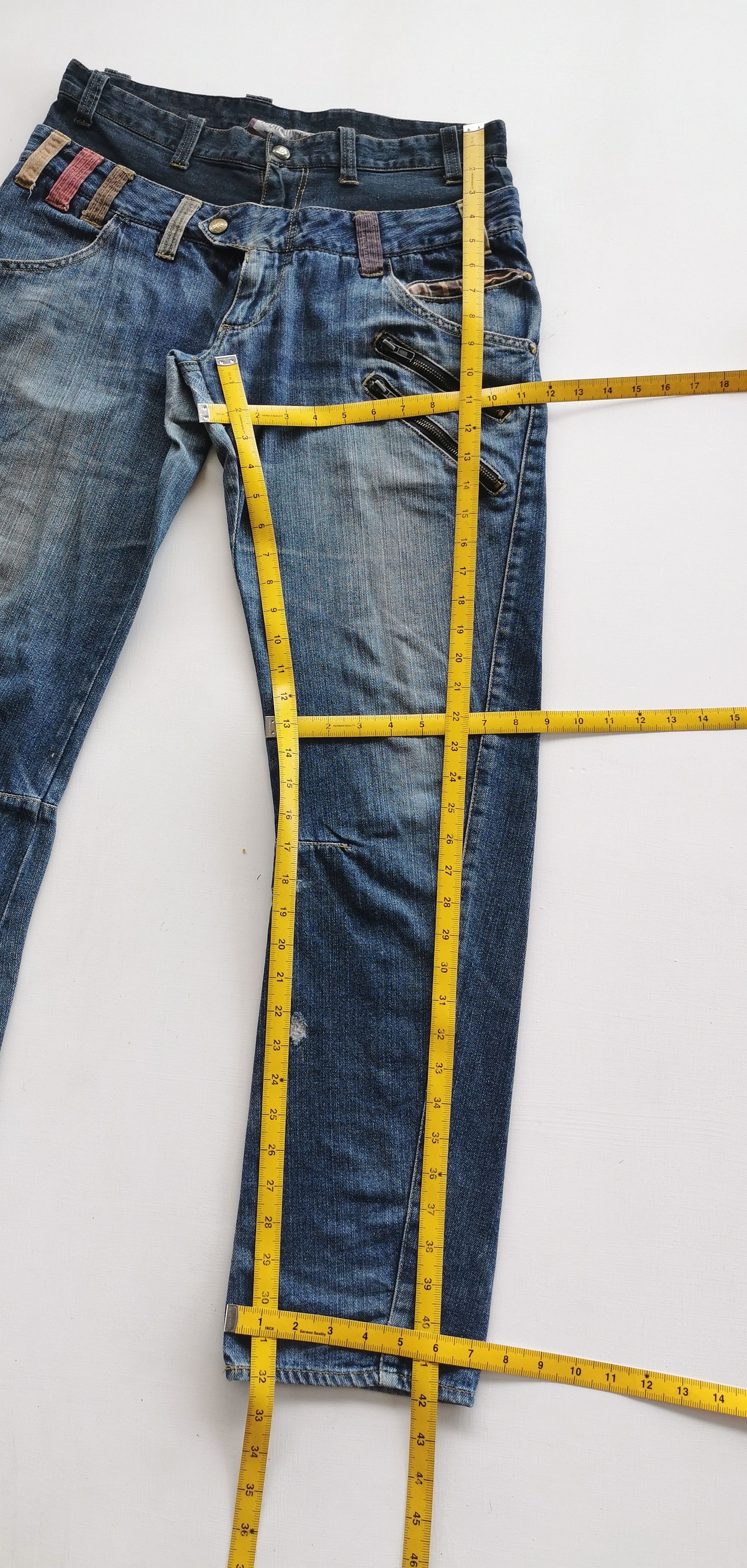 Kapital Rare BLINDEDGE Double Waist Japanese Style DenimJeans ☠️☠️🎌 Size US 32 / EU 48 - 4 Thumbnail