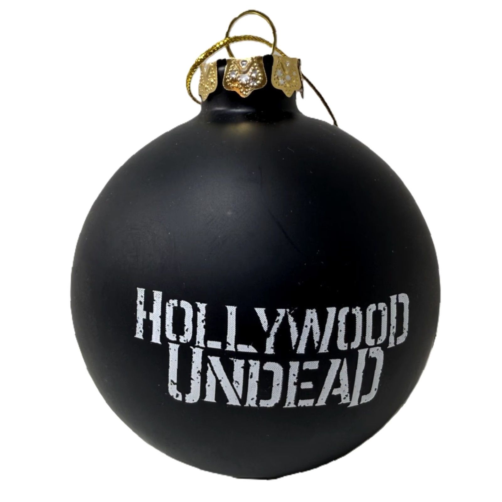 Vintage VINTAGE Hollywood Undead Christmas Ornament Dove Grenade 3 Inch Black LIMITED Official Mens Size ONE SIZE - 2 Thumbnail