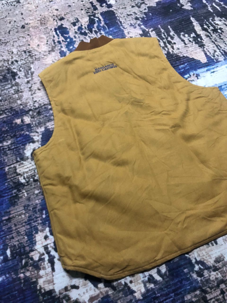 Carhartt Carhartt Brown The Frog Switch & Mfg.Co Vest Quilted lining Size US L / EU 52-54 / 3 - 10 Thumbnail