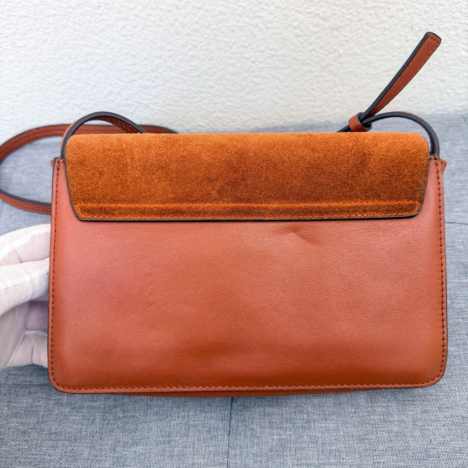 Chloe Authentic Chloe Faye Leather Suede Shoulder Bag Size ONE SIZE - 5 Thumbnail