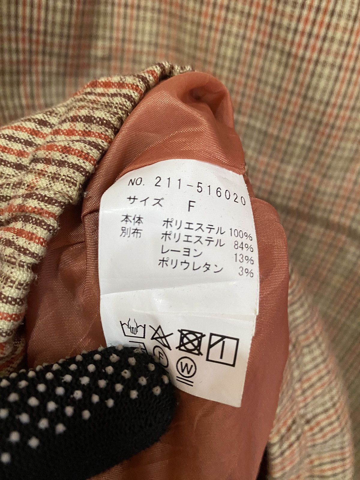 Japanese Brand Double Name Vintage Plaid Zip-Up Jacket – Retro Casual Size L / US 10 / IT 46 - 10 Thumbnail