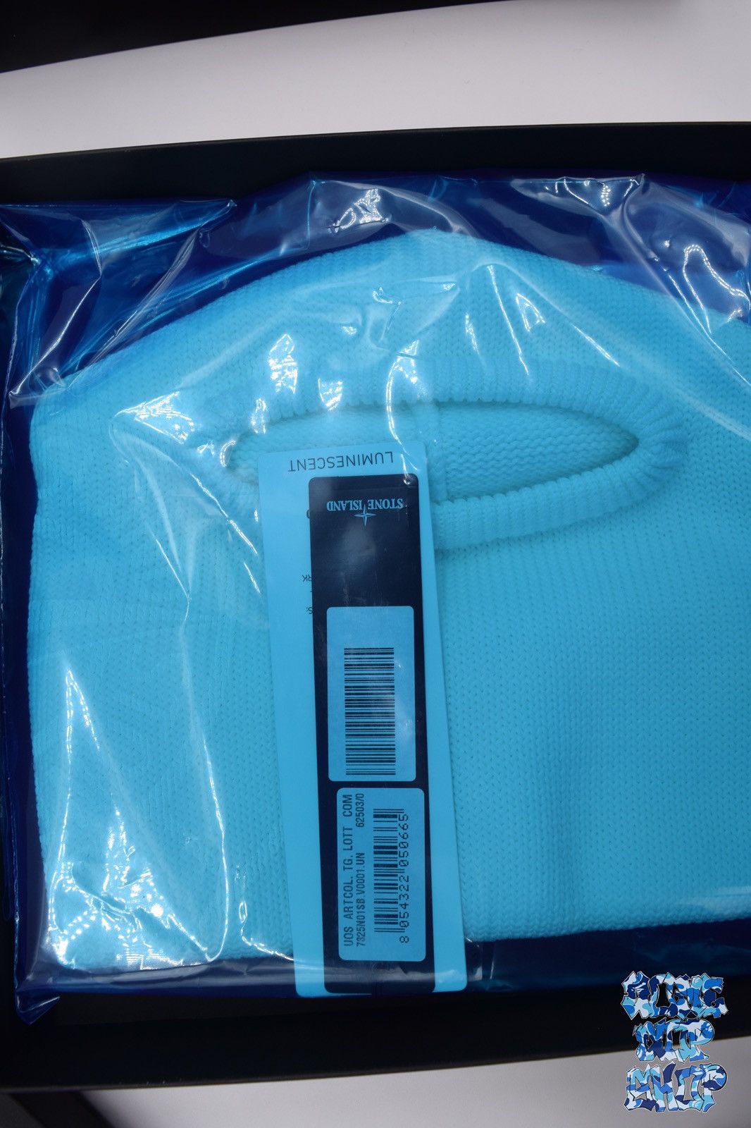 Stone Island × Supreme Supreme Stone Island Glow Knit Balaclava Size ONE SIZE - 2 Thumbnail