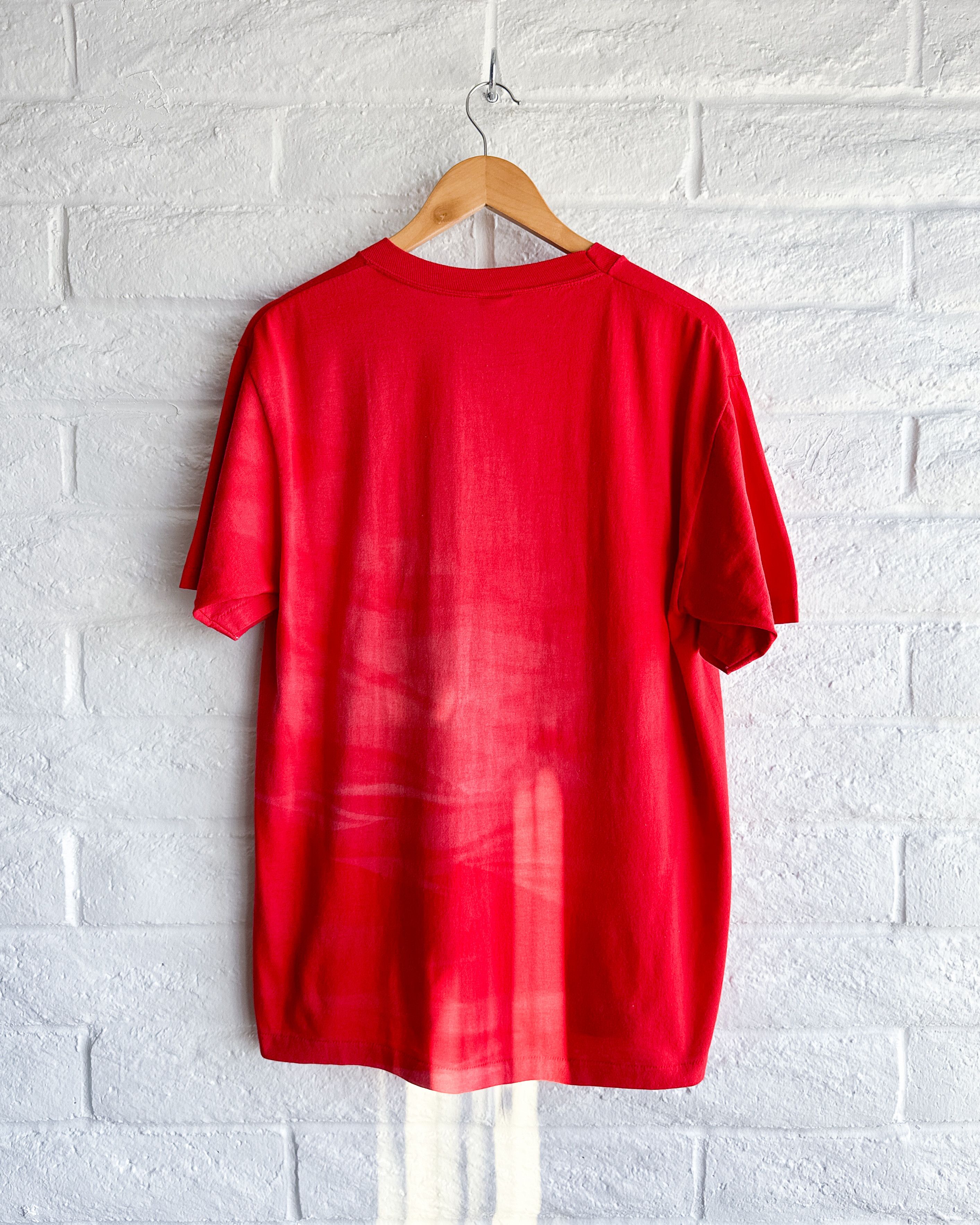 Vintage Vintage 1980s Logo 7 49ers Super Bowl T Shirt Red XL NFL Size US XL / EU 56 / 4 - 5 Thumbnail