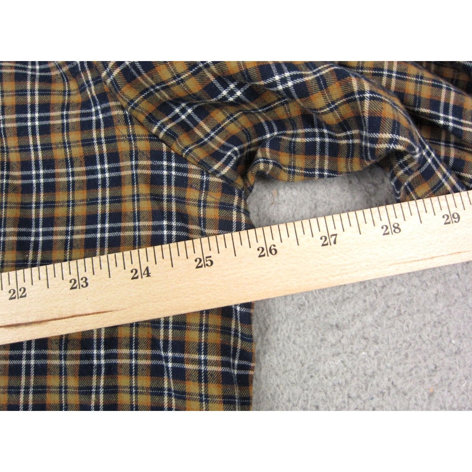 Patagonia Patagonia Shirt XL Blue Yellow Check Organic Cotton Mens Short Sleeve Button-Up Collared Size US XL / EU 56 / 4 - 7 Thumbnail