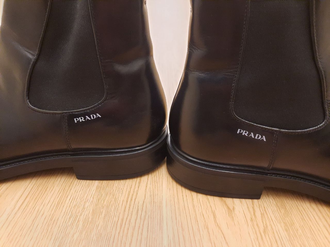 Prada Logo Chelsea Boots Size US 8.5 / EU 41-42 - 4 Thumbnail