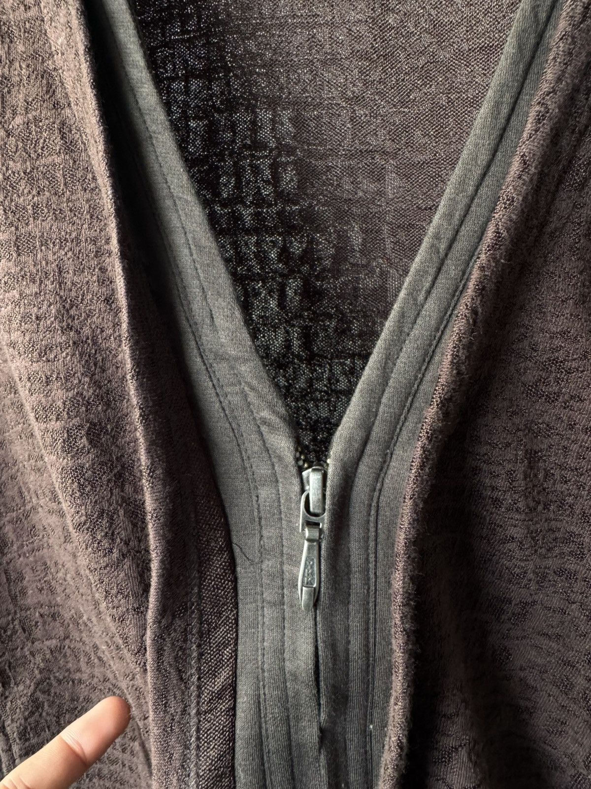 If Six Was Nine Vintage tornado mart croc pattern zipper cardigan Size US S / EU 44-46 / 1 - 9 Thumbnail