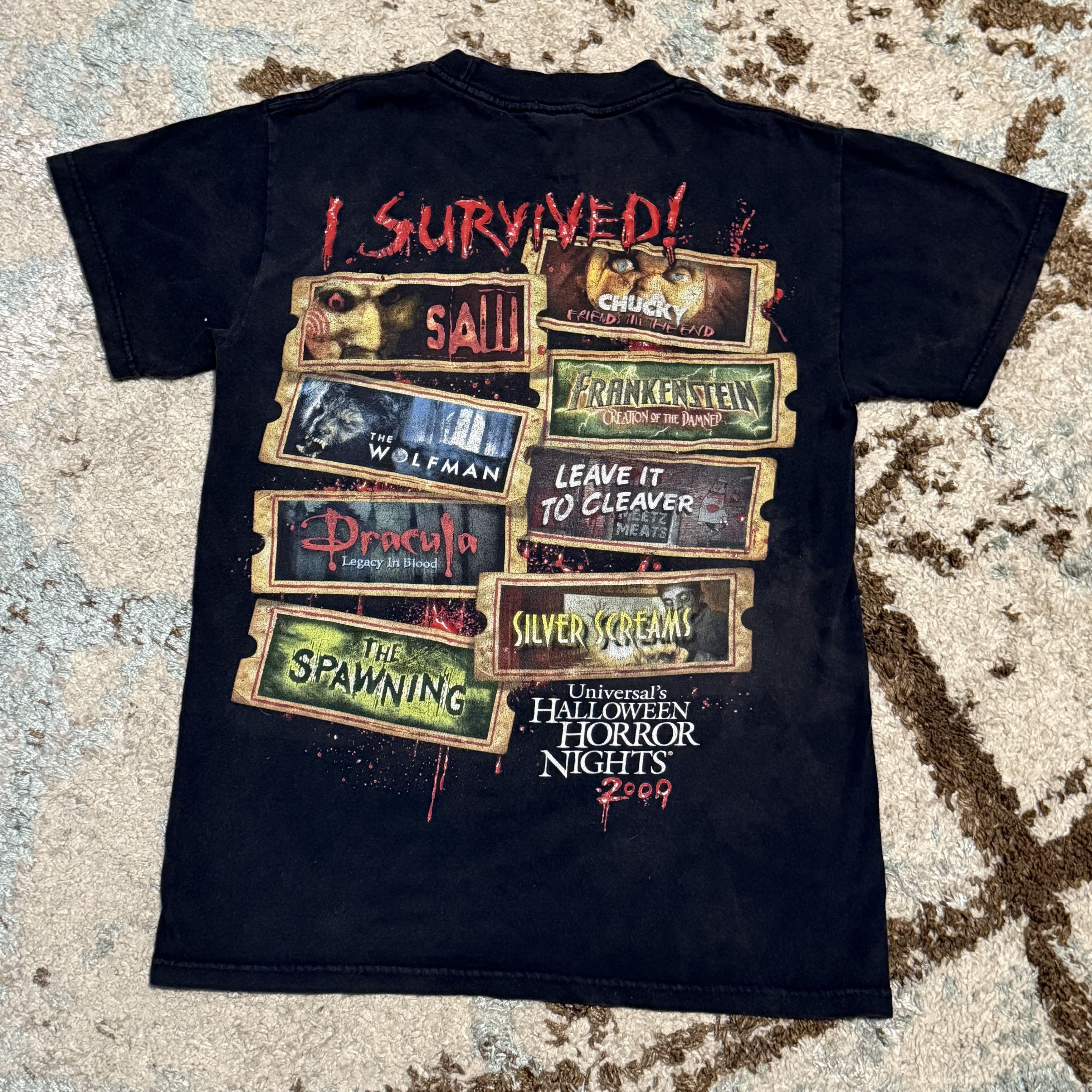 Universal Studios Universal Studios Halloween Horror Nights 2009 Shirt Small Size S / US 4 / IT 40 - 1 Thumbnail